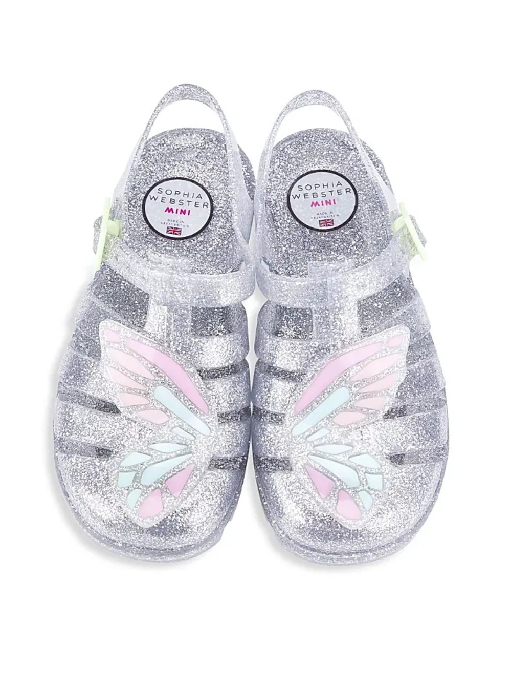 Sophia Webster Girl’s Butterfly Jelly Sandals Toddler Girls size 11